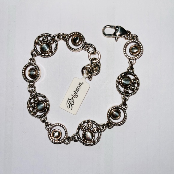 NWT Brighton Halo Bracelet with Blue and Purple Gemstones - Picture 3 of 3